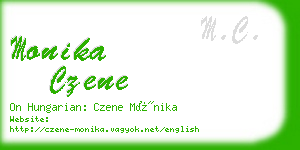 monika czene business card